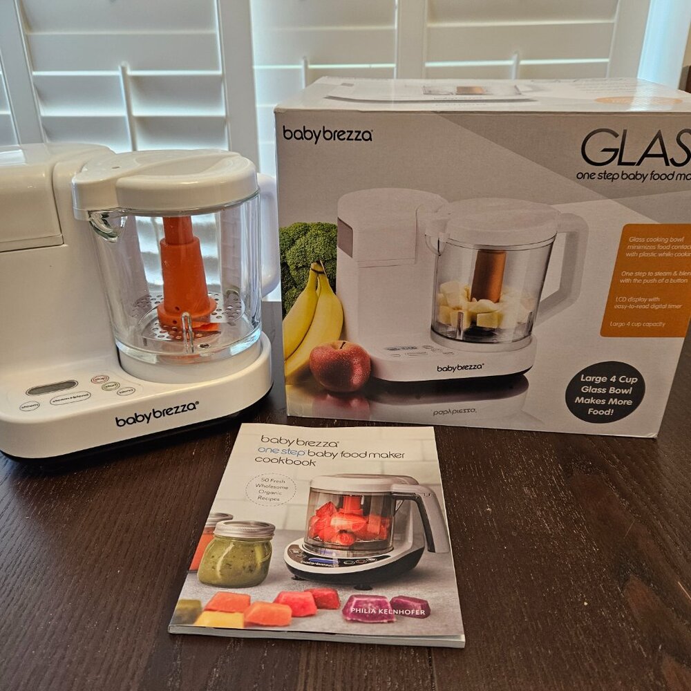 Baby Brezza Glass Food Maker - Perfect For Baby Purees!